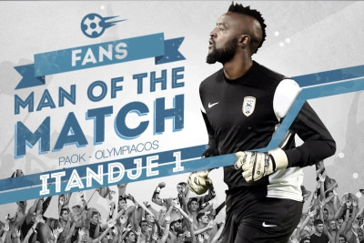 ΠΑΟΚ: Κορυφαίος με Ολυμπιακό ο Ιτάνζ