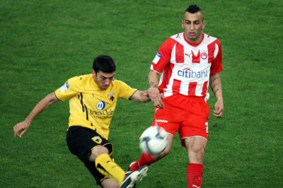 Ολυμπιακός-ΑΕΚ: Ο Γεωργέας και οι άλλοι! (photos+videos)