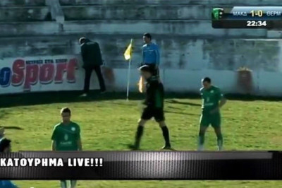 Πρώτα η... ανάγκη, μετά το κόρνερ (video)