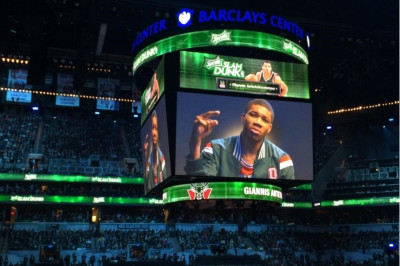 Διαγωνισμός καρφωμάτων: Αποκλείστηκε ο Αντετοκούνμπο, βασιλιάς ο Λαβίν (videos)