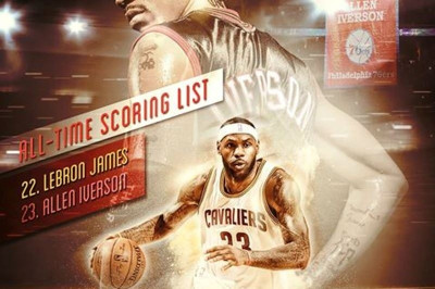 NBA: Προσπέρασμα Λεμπρόν σε Άιβερσον (videos)