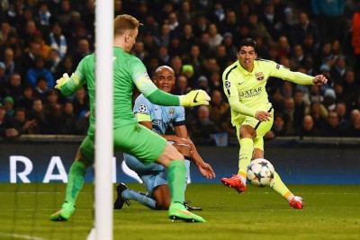 Μάντσεστερ Σίτι – Μπαρτσελόνα: Το δεύτερο γκολ του Σουάρεζ (video)