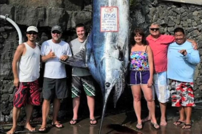 Ψάρεμα: 16χρονος από τη Νέα Υόρκη έπιασε τεράστιο ξιφία στη Χαβάη (video)