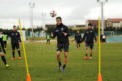 ΠΑΟΚ: Προπόνηση με ποδόσφαιρο και απουσίες