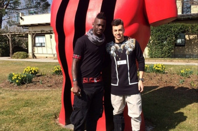 Επίσκεψη στο Μιλανέλο ο Μπαλοτέλι (photos)