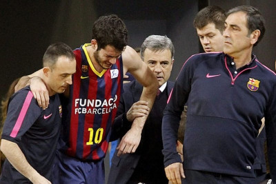 Μπαρτσελόνα: Ο τραυματισμός του Αμπρίνες (video)