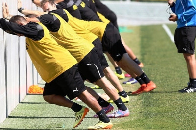 ΑΕΚ: Προπόνηση σε δυο γκρουπ