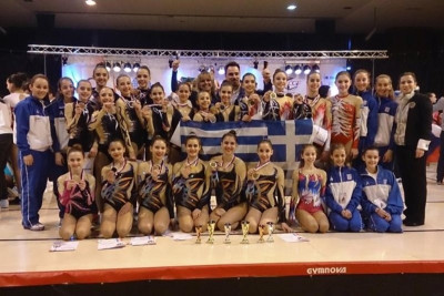 Αεροβική Γυμναστική: Οκτώ ελληνικά μετάλλια στην Τσεχία