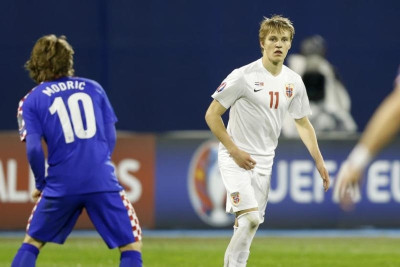 «Χόρεψε»  τους Κροάτες αλλά ήταν μόνος ο Όντεγκααρντ (video)