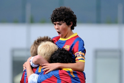 Μπαρτσελόνα: Απίθανο σόλο - γκολ από τον …κλώνο του Μέσι (video)