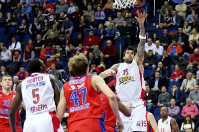 Ευρωλίγκα: ΤΣΣΚΑ Μόσχας - Ολυμπιακός 76-70 (photos)
