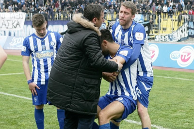 Ηρακλής – Λάρισα: Απαρηγόρητος ο Περόνε (photos)