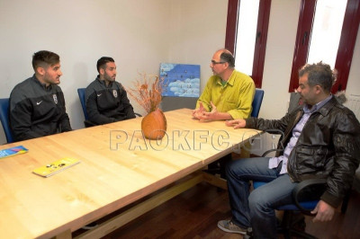 ΠΑΟΚ: Στην «Αμυμώνη» οι Γκολάσα, Παπαγιαννόπουλος (video)