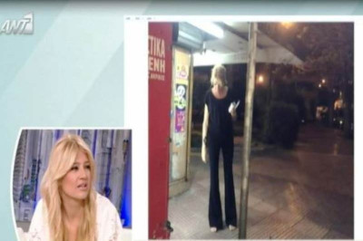 Φρίκαρε η Φαίη με την Σάσα, που περπατούσε ξυπόλυτη στη Συγγρού