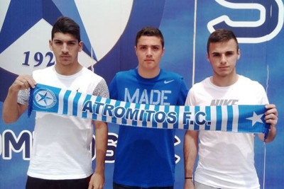 Ατρόμητος: Λημνιός,  Κατράνης και Νάτσος στο Euro 2015