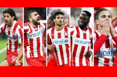 Ολυμπιακός: Πεντάδα «ερυθρόλευκων»… κορυφαίων!