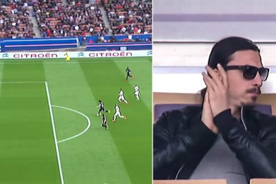 Παρί Σεν Ζερμέν: Χειροκρότησε στη λόμπα του Καβάνι ο Ιμπραΐμοβιτς (video)