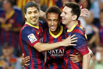 Μπαρτσελόνα: Απίστευτο ρεκόρ από Μέσι, Σουάρεζ και Νεϊμάρ!