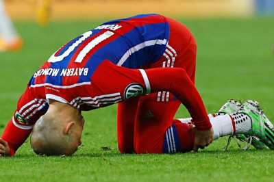 Μπάγερν: Σοκ με Ρόμπεν