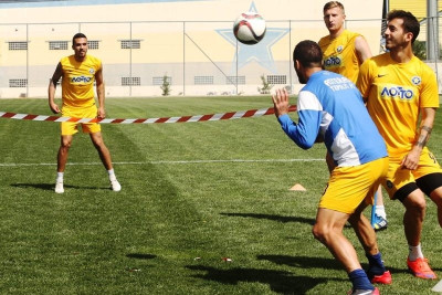 Αστέρας Τρίπολης: Προπόνηση με ποδοβόλεϊ