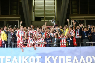 Κύπελλο Ελλάδος: Τα «κλικ» της απονομής (photos)