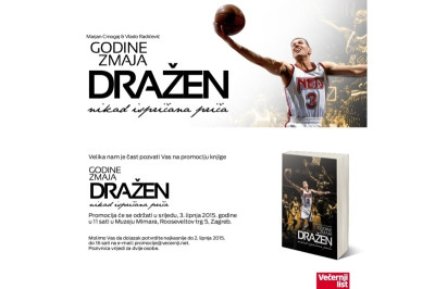 PRESS RELEASE για το βιβλίο «Years of the Dragon» (Godine Zmaja Drazen)