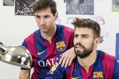Και… σχεδιαστές ο Μέσι με τον Πικέ