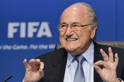 Κάνει... πλάκα στην FIFA o Μπλάτερ!