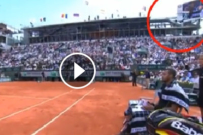 Τρομακτικό: Λαμαρίνα πλάκωσε φιλάθλους σε γήπεδο τένις! (photos)