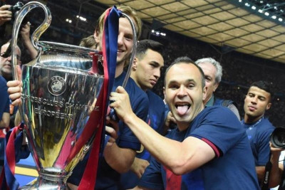 Κάηκε η Βαρκελώνη για το 5ο της Μπάρτσα (photos+videos)