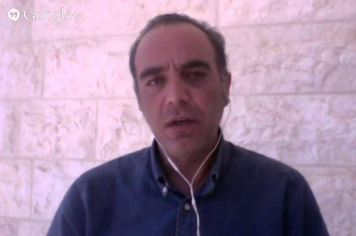 Ο Πάνος Χαρίτος στο κεντρικό δελτίο ειδήσεων της ΕΡΤ