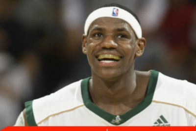 Ο ΛεΜπρόν με σιδεράκια στα 16 του! (video)