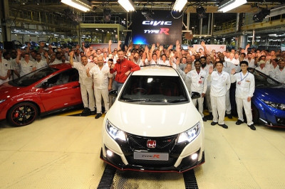 Έτοιμα τα πρώτα Civic Type R