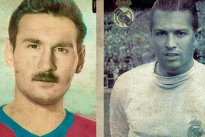 Back to the 60's! Ο Μέσι με μουστάκι και ο λεβέντης Ρονάλντο! (photos)