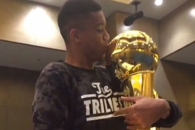 Σήκωσε το τρόπαιο ο Αντετοκούνμπο! (video)