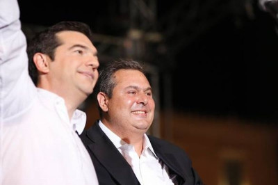 Τσίπρας - Καμμένος: Συνεχίζουμε τον αγώνα για μια τετραετία (vid&pics)
