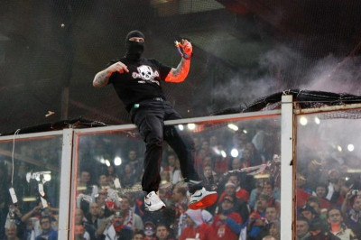 Αλβανία-Σερβία: Στο Ελμπασάν οι Grobari!!! (photo)