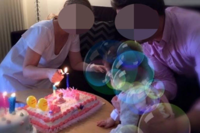 Ζευγάρι Ελλήνων ηθοποιών γιόρτασε τα πρώτα γενέθλια της κόρης του