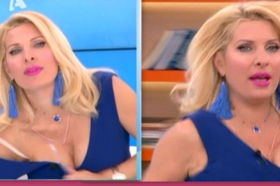 Το πρόβλημα στο μάτι και το ατύχημά της on air!