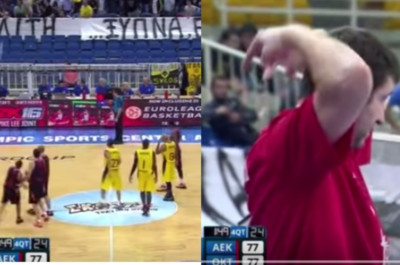 Πέταξε μπουκάλι στην εξέδρα ο Ντι Τζέι Κούπερ! (video)