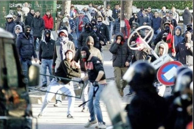 Απίστευτο ξύλο Κροατών και Σέρβων στο «Ελ. Βενιζέλος»