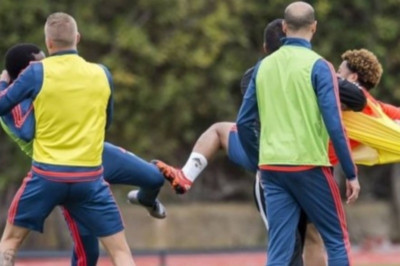 Τρελό ξύλο στην προπόνηση της Φέγενορντ! (photos)