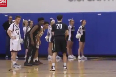 Καλάθι από τη μία άκρη του γηπέδου στην άλλη (video)