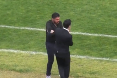 Πλάκωσε τον βοηθό του ο Γκατούζο! (video)