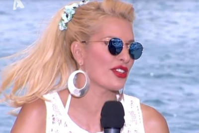 Μενεγάκη: Αποκάλυψε on air τι κάνει ο Παντζόπουλος στην παραλία