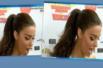 MAD VMA 2016: Φύσηξε αέρας και ιδού το σέξι ατύχημα της Ελένης Φουρέιρα!