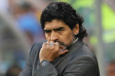 Έξαλλος με Εθνική Αργεντινής ο Μαραντόνα!