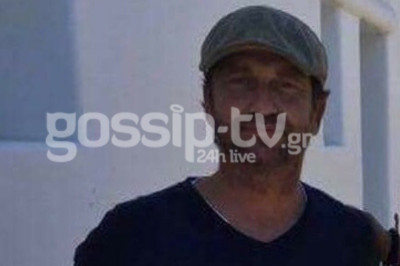 Στην Ελλάδα πριν από λίγο ο Gerard Butler