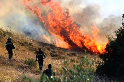 Ασπρόπυργος: Προφυλακίστηκε 37χρονος ως υπαίτιος πρόκλησης δώδεκα πυρκαγιών