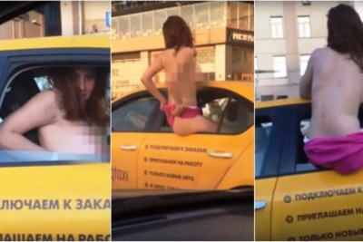 ΣΟΚ! Έκαναν σεξ μέσα σε ταξί! (video)